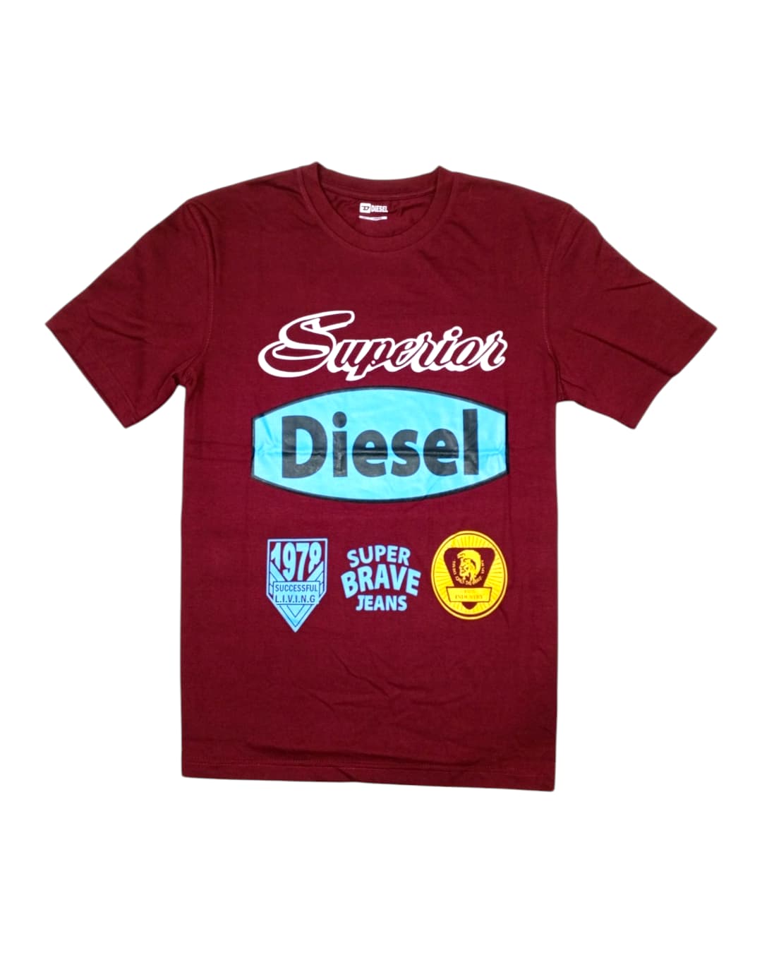 Men’s Graphic Print T-Shirt – “Superior Diesel” Edition