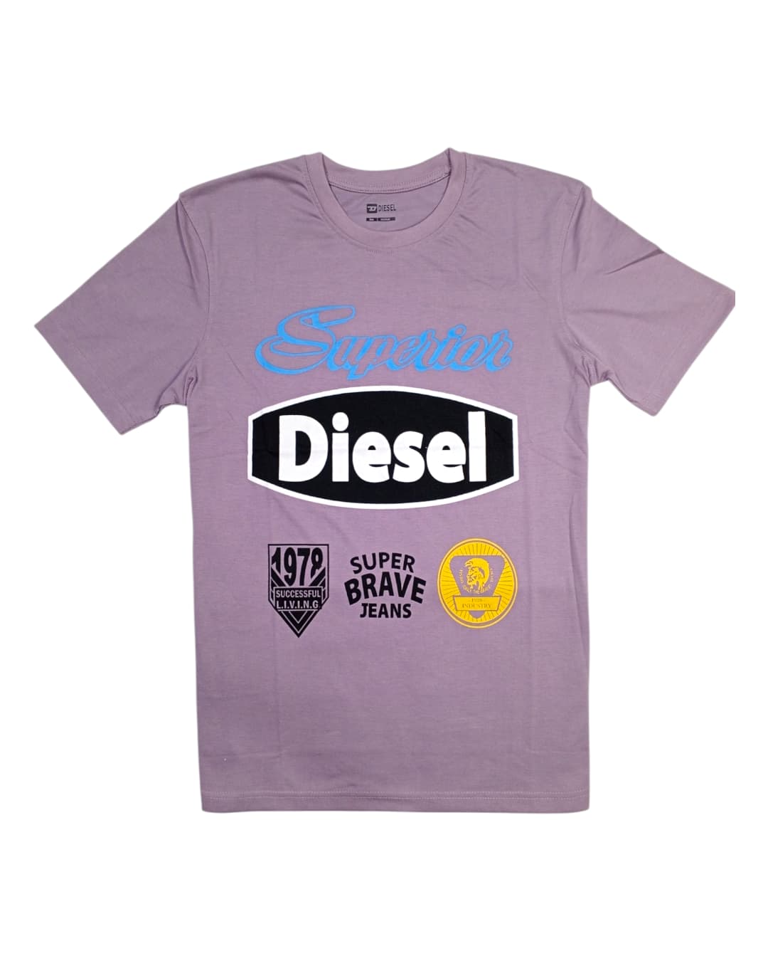 Men’s Graphic Print T-Shirt – “Superior Diesel” Edition